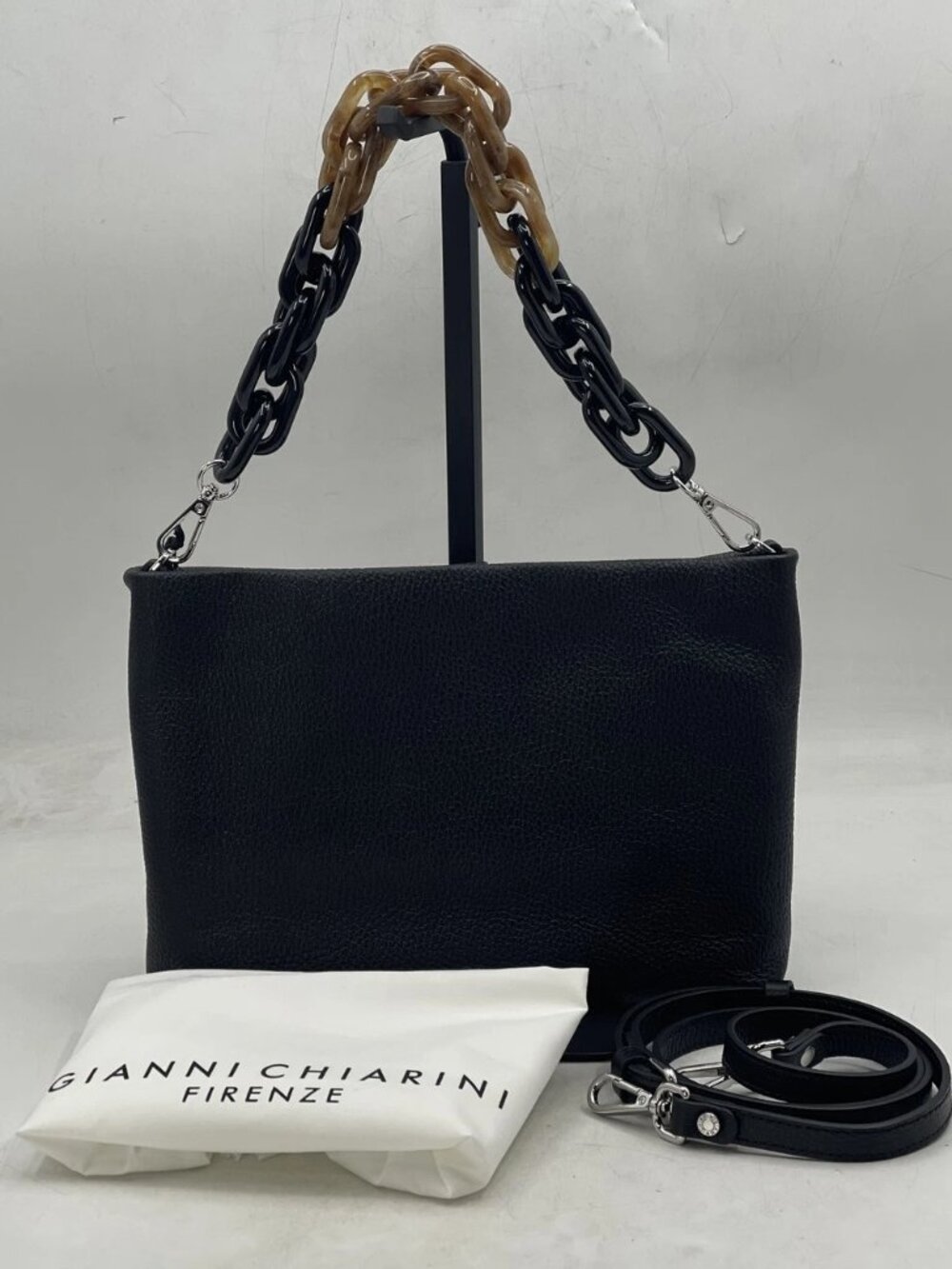 Gianni Chiarini Women's Brenda Shoulder Bag Black BS8265